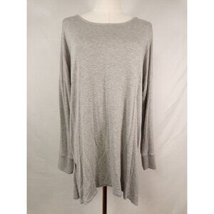 Beach Break Women's Heather Gray Tunic Size Large